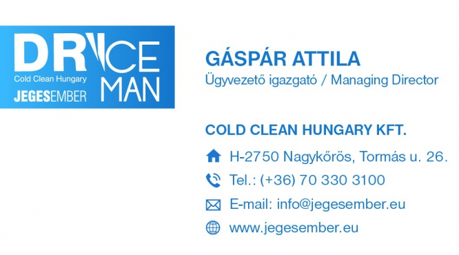 Jegesember Cold Clean Hungary Gáspár Attila