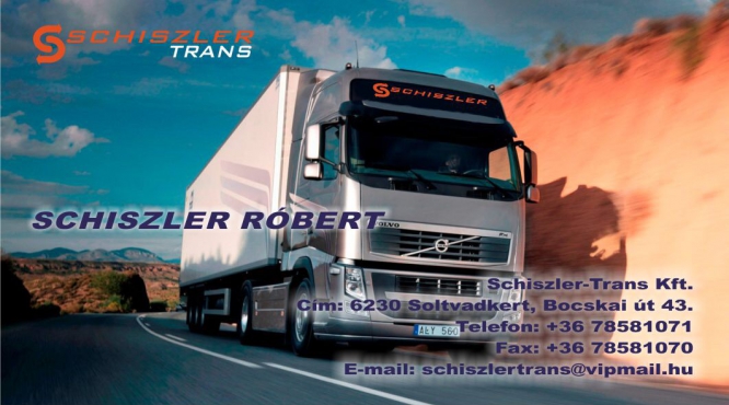 Transporte y Trans Europe Ltd. Schiszler. Robert Schiszler