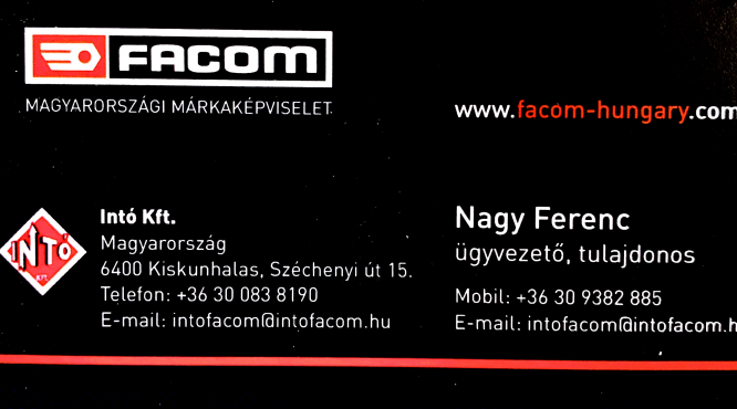 Nagy Ferenc Intó Kft. FACOM