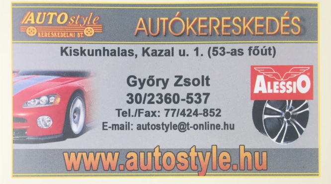Autostyle Használtautó Kereskedés - Győry Zsolt