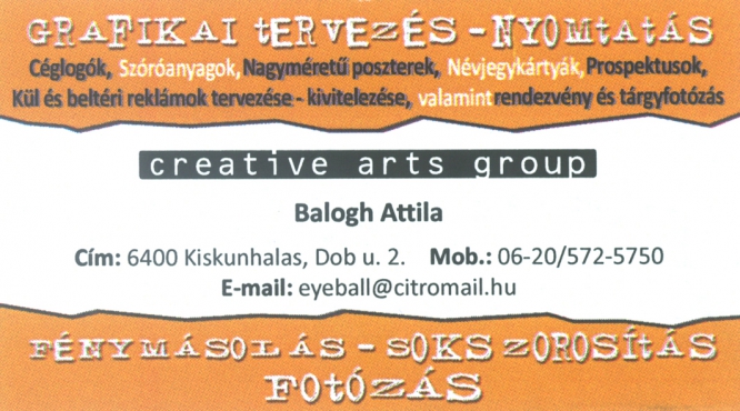 Balogh Attila Fotó Creative Arts Group