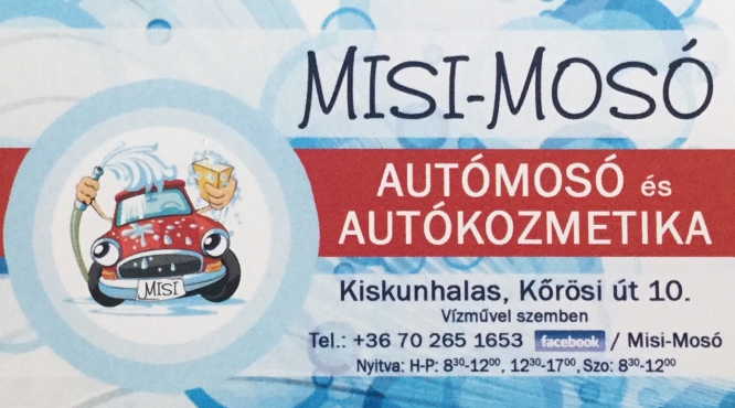 Kézi Autómosó és Autókozmetika Kiskunhalas Misi Mosó