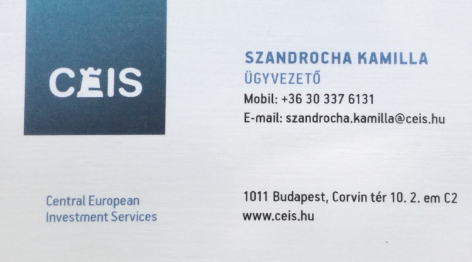 Szandrocha Kamilla Central European Investment Services