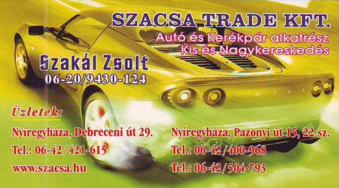 Szacsa Trade Kft