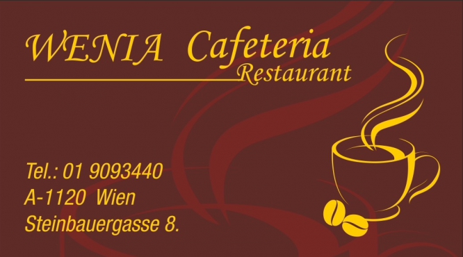 Wenia Cafeteria & Restaurant Wien Steinbauergasse 8