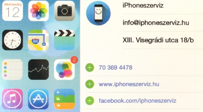 iPhoneszerviz Visegrádi utca