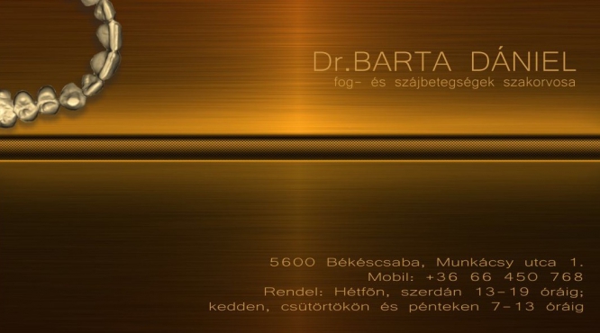Fogorvos-Fogászat Békéscsaba Dr. Barta Dániel